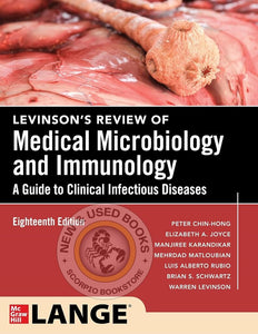 Levinson's Review of Medical Microbiology and Immunology 18th Edition by Peter Chin-Hong 9781265126001 (USED:GOOD) *AVAILABLE FOR NEXT DAY PICK UP* *SDTBCd [ZZ]
