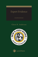 *PRE-ORDER, APPROX 4-6 BUSINESS DAYS* Expert Evidence 4th Edition by Glenn R. Anderson 9780433498803 [ZZ]