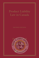 *PRE-ORDER, APPROX 4-6 BUSINESS DAYS* Product Liability Law in Canada 2nd Edition by Dean F. Edgell 9780433526728 [ZZ]