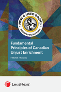 *PRE-ORDER, APPROX 4-6 BUSINESS DAYS* Fundamental Principles of Canadian Unjust Enrichment by Mitchell McInnes 9780433527749 [ZZ]