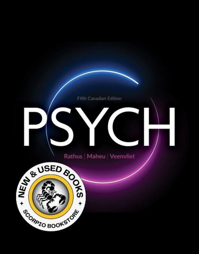PSYCH 5th edition by Spencer Rathus 9780176945701 *44b [ZZ]