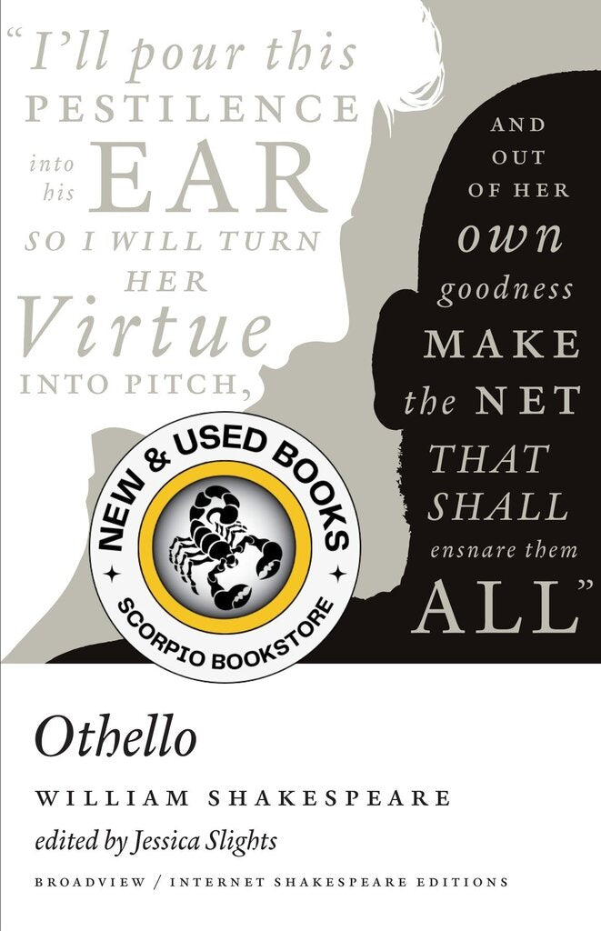*PRE-ORDER, APPROX 7-10 BUSINESS DAYS* Othello by William Shakespeare 9781554813261