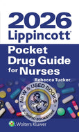 *PRE-ORDER, PENDING RESTOCK* 2026 Lippincott Pocket Drug Guide for Nurses 14th edition by Rebecca Tucker 9781975255176