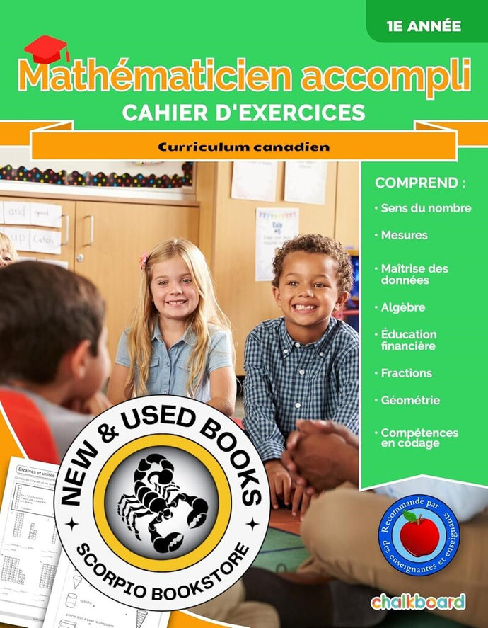 *PRE-ORDER, APPROX 4-6 BUSINESS DAYS* Mathématicien Accompli 1 by Cassie Hatt 9781771058902