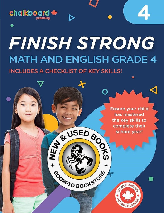 *PRE-ORDER, APPROX 4-6 BUSINESS DAYS* Finish Strong Grade 4 by Demetra Turnbull 9781771055338