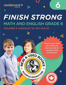*PRE-ORDER, APPROX 4-6 BUSINESS DAYS* Canadian Finish Strong Grade 6 by Demetra Turnbull 9781771055352