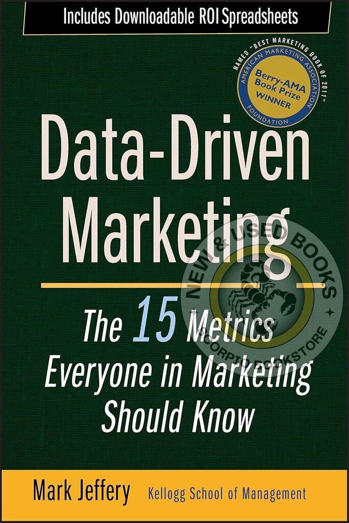 *PRE-ORDER, APPROX 7-10 BUSINESS DAYS* Data-driven marketing by Mark Jeffery 9780470504543