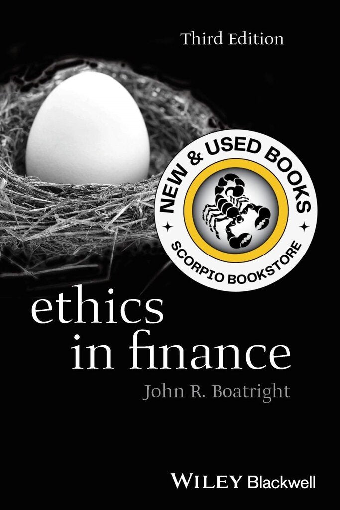 *PRE-ORDER, APPROX 7-14 BUSINESS DAYS, print-on-demand* Ethics in Finance 3rd edition by John Raymond Boatright 9781118615829