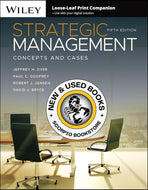 *PRE-ORDER, APPROX 7-10 BUSINESS DAYS* Strategic Management 5th edition by Jeffrey H. Dyer LOOSLEAF 9781394161904