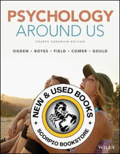 Load image into Gallery viewer, *PRE-ORDER, APPROX 7-10 BUSINESS DAYS* Psychology Around Us 4th Canadian Edition +WileyPlus Next Gen Card (1SEM) by Nancy Ogden LOOSELEAF PKG 9781119645771
