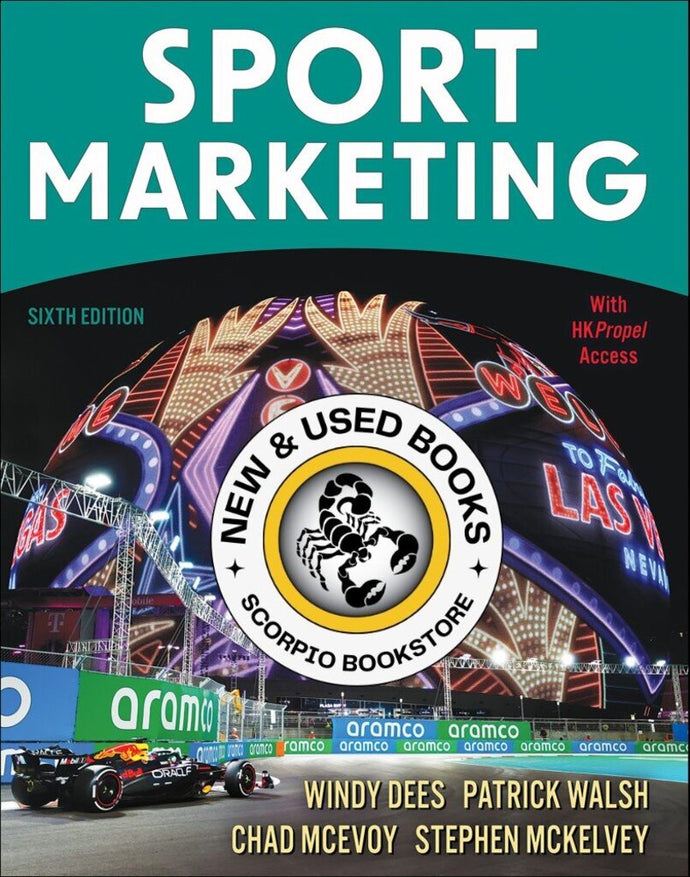 *PRE-ORDER, APPROX 7-10 BUSINESS DAYS* Sport Marketing 6th Edition by Windy Dees 9781718228122 [ZZ]