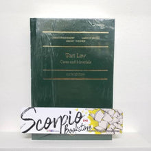 Load image into Gallery viewer, Tort Law Cases and Materials 6th Edition by Christopher Essert 9781774625941 *136d
