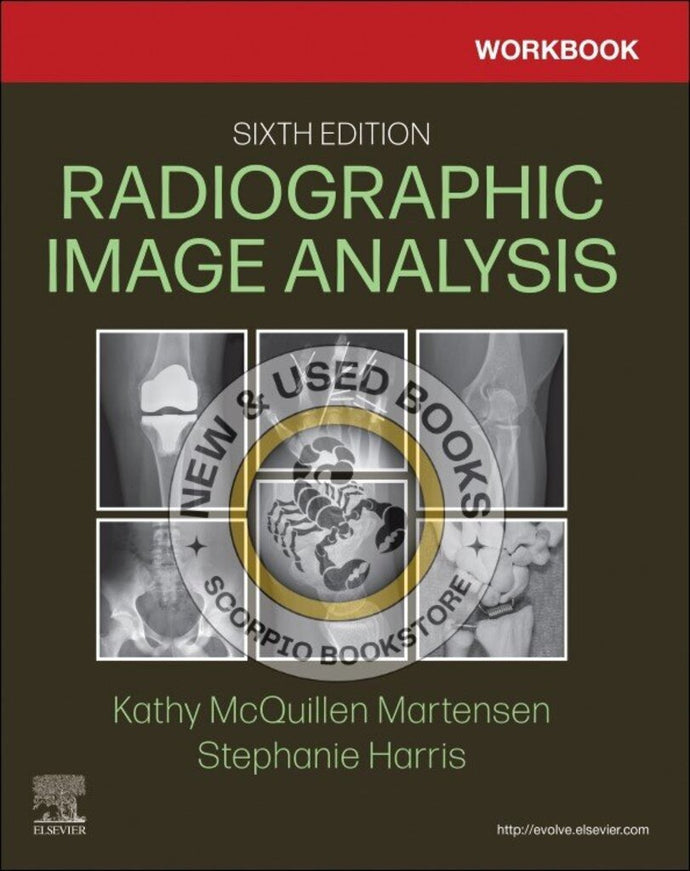 *PRE-ORDER, APPROX 2-3 BUSINESS DAYS* Workbook for Radiographic Image Analysis 6th edition by Kathy McQuillen Martensen 9780323930680