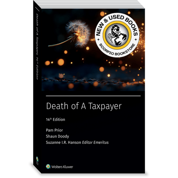 *PRE-ORDER, APPROX 4-6 BUSINESS DAYS* Death of A Taxpayer 14th Edition by Pam Prior 10096977-0003 *FINAL SALE*