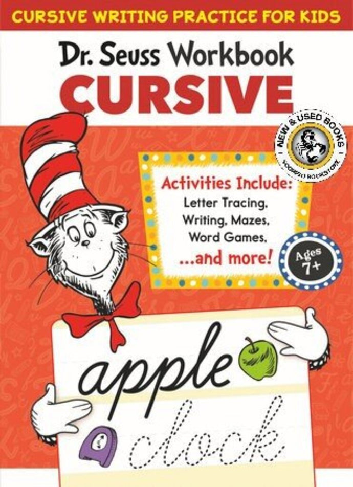 Dr. Seuss Cursive Workbook By Dr. Seuss 9780593712450