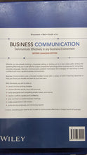 Load image into Gallery viewer, Business Communication 2nd Canadian Edition by Brounstein 9781118729991 [ZZ]
