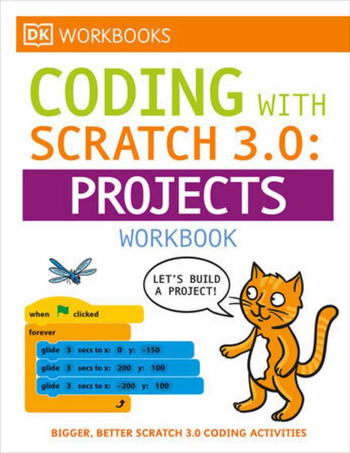 *PRE-ORDER, APPROX 5-7 BUSINESS DAYS* DK Workbooks: Computer Coding with Scratch 3.0 Workbook 9781465479280