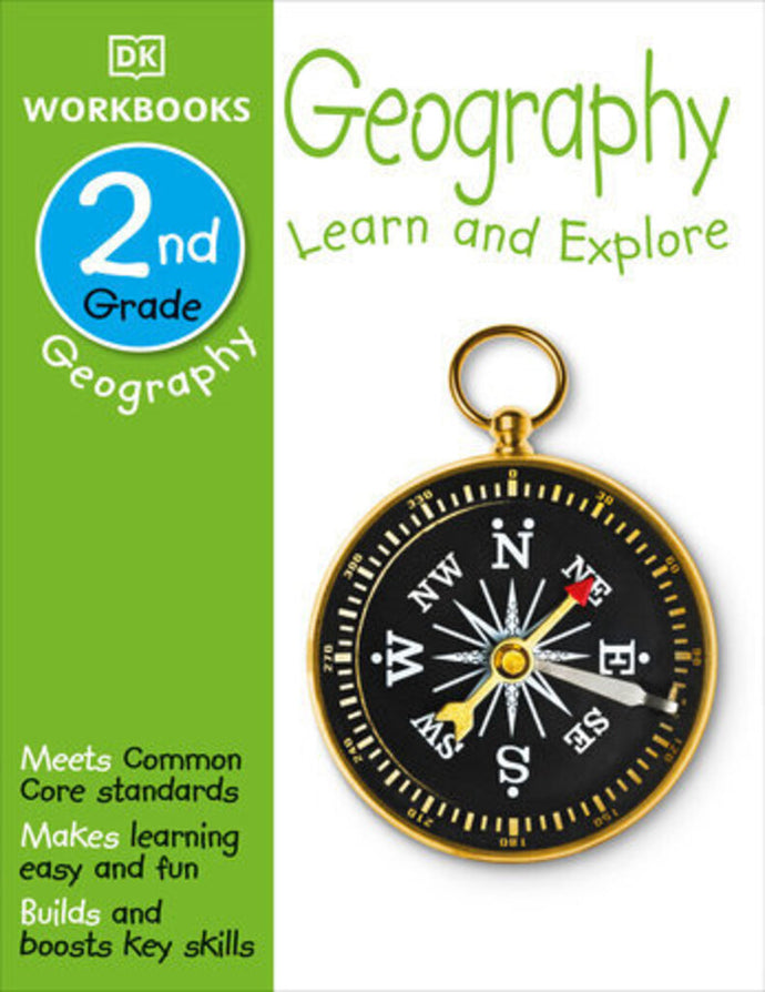 *PRE-ORDER, APPROX 5-7 BUSINESS DAYS* DK Workbooks: Geography 2nd Grade Learn and Explore 9781465428486