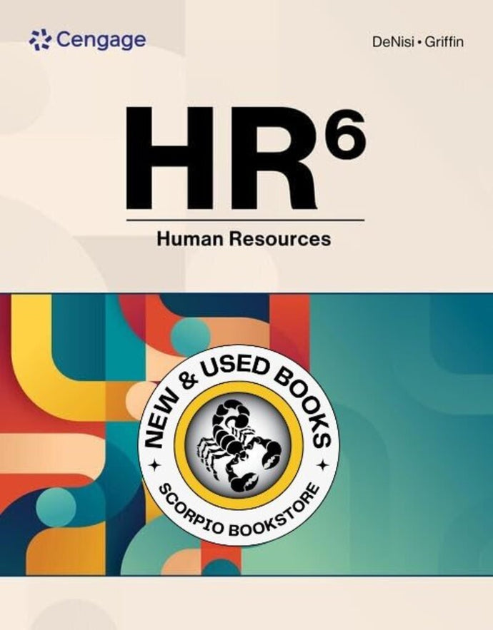 *PRE-ORDER, APPROX 4-6 BUSINESS DAYS* HR 6th Edition by Angelo DeNisi 9780357899380 [ZZ]
