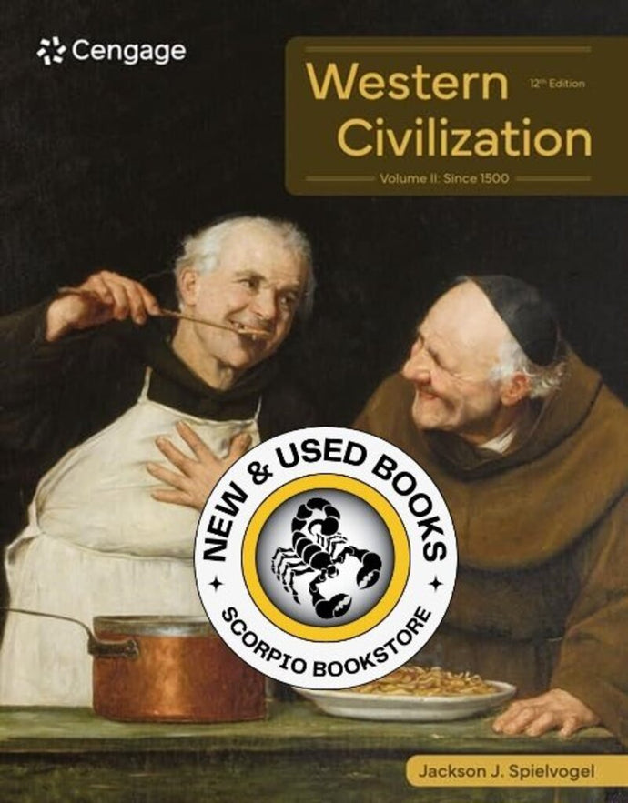 *PRE-ORDER, APPROX 4-6 BUSINESS DAYS* Western Civilization 12th Edition by Jackson Spielvogel 9780357987032 [ZZ]