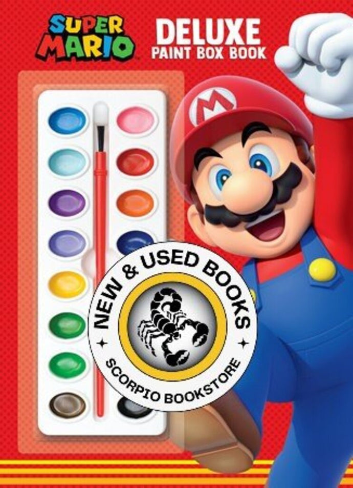 *PRE-ORDER, APPROX 5-7 BUSINESS DAYS* Super Mario Deluxe Paint Box Book (Nintendo) by Steve Foxe 9780593431597