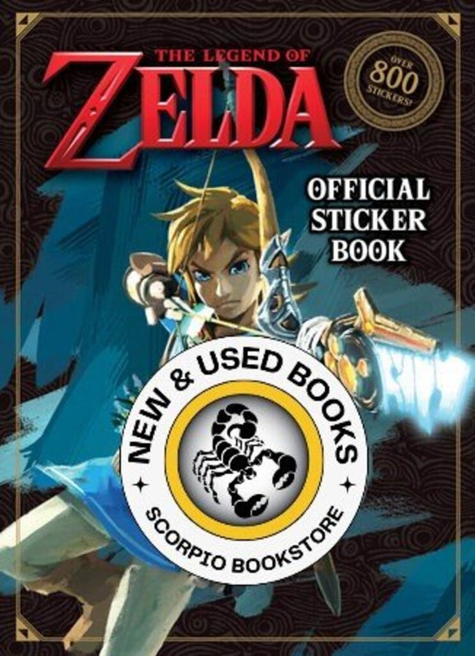 *PRE-ORDER, APPROX 5-7 BUSINESS DAYS* Legend of Zelda Official Sticker Book (Nintendo) by Courtney Carbone 9781524770075 [ZZ]