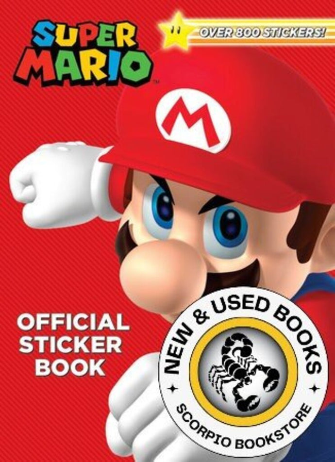 *PRE-ORDER, APPROX 5-7 BUSINESS DAYS* Super Mario Official Sticker Book (Nintendo) by Steve Foxe 9781524770068 [ZZ]