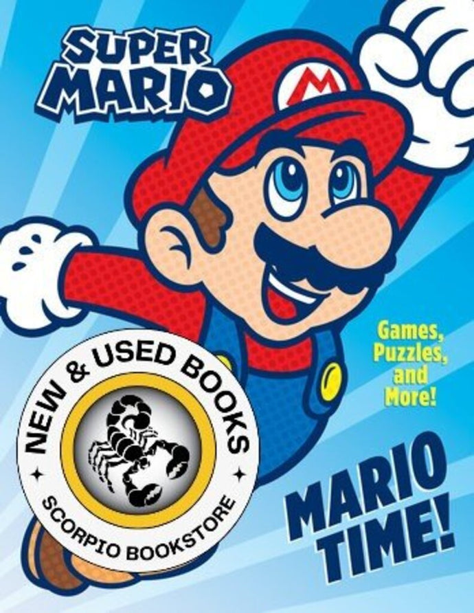 *PRE-ORDER, APPROX 5-7 BUSINESS DAYS* Mario Time! (Nintendo) by Courtney Carbone 9781524772642 [ZZ]
