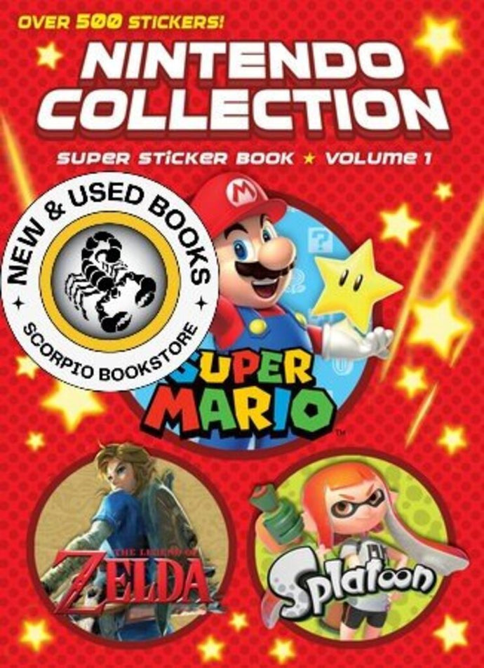 *PRE-ORDER, APPROX 5-7 BUSINESS DAYS* Nintendo Collection: Super Sticker Book: Volume 1 (Nintendo) 9780525581574