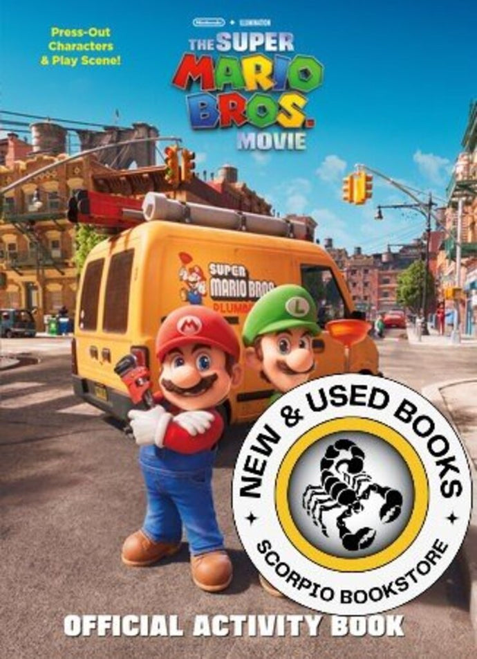 *PRE-ORDER, APPROX 5-7 BUSINESS DAYS* Nintendo and Illumination present The Super Mario Bros. Movie Official ActivityBook by Michael Moccio 9780593646038