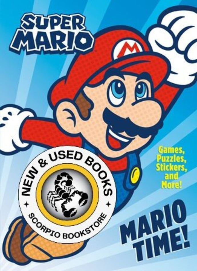 *PRE-ORDER, APPROX 5-7 BUSINESS DAYS* Super Mario: Mario Time (Nintendo) by Courtney Carbone 9780593809433