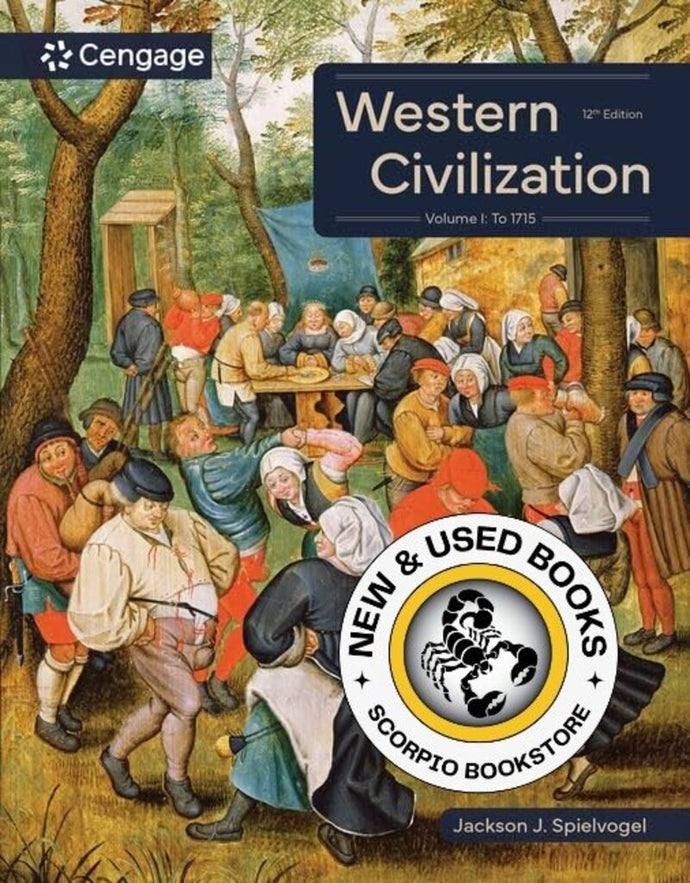 *PRE-ORDER, APPROX 4-6 BUSINESS DAYS* Western Civilization 12th Edition by Jackson Spielvogel 9780357987025 [ZZ]