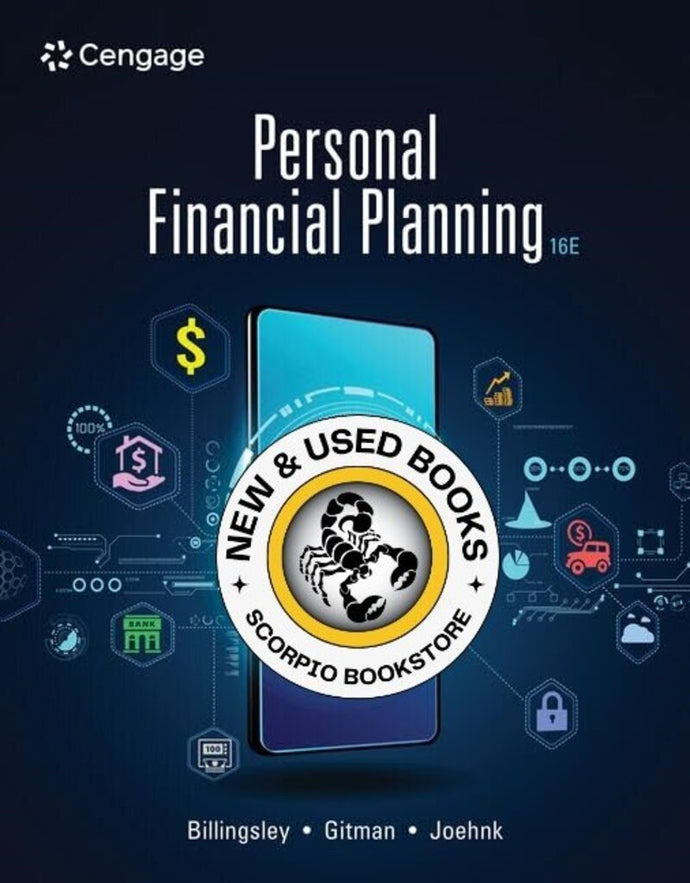 *PRE-ORDER, APPROX 4-6 BUSINESS DAYS* Personal Financial Planning 16th Edition by Randy Billingsley 9780357987872 [ZZ]