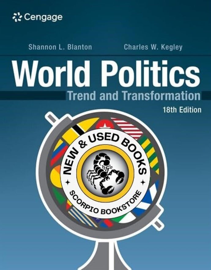 *PRE-ORDER, APPROX 4-6 BUSINESS DAYS* World Politics 18th Edition by Shannon L. Blanton 9798214135250 [ZZ]