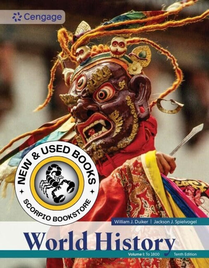 *PRE-ORDER, APPROX 4-6 BUSINESS DAYS* World History 10th Edition Volume 1: To 1800 by William J. Duiker 9780357986752 [ZZ]