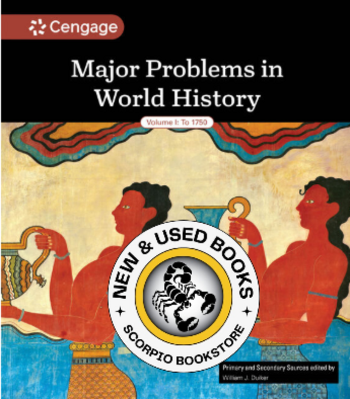 *PRE-ORDER, APPROX 4-6 BUSINESS DAYS* Major Problems in World History Volume I by William J. Duiker 9798214147864 [ZZ]