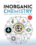 *PRE-ORDER, APPROX 3-5 BUSINESS DAYS* Inorganic Chemistry 8th Edition by Mark Weller 9780198866916 [ZZ]