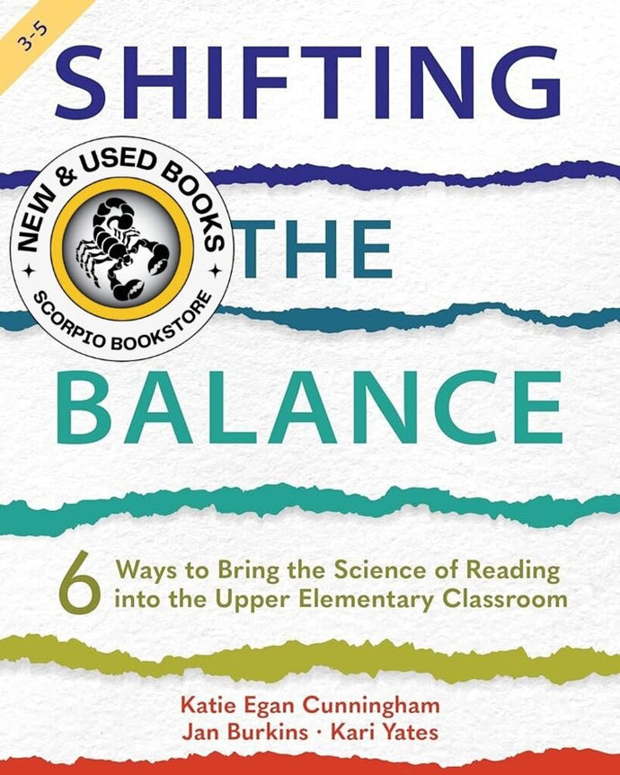*PRE-ORDER, APPROX 2-4 BUSINESS DAYS, print-on-demand* Shifting the Balance Grades 3-5 by Katie Cunningham 9781625315977 [ZZ]