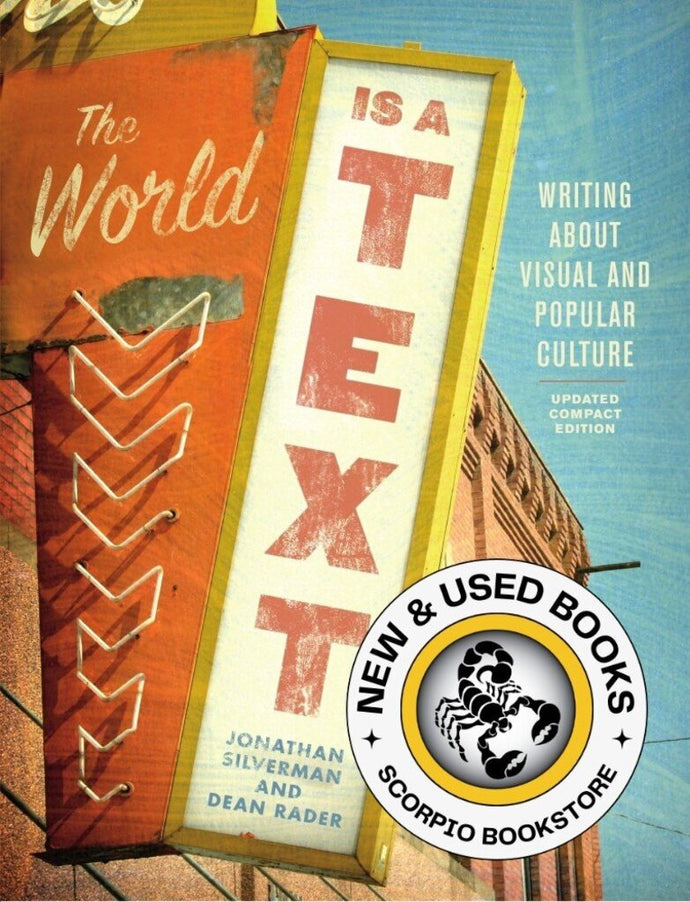 *PRE-ORDER, APPROX 7-10 BUSINESS DAYS* The World is a Text Updated Compact Edition by Jonathan Silverman 9781554813797 [ZZ]