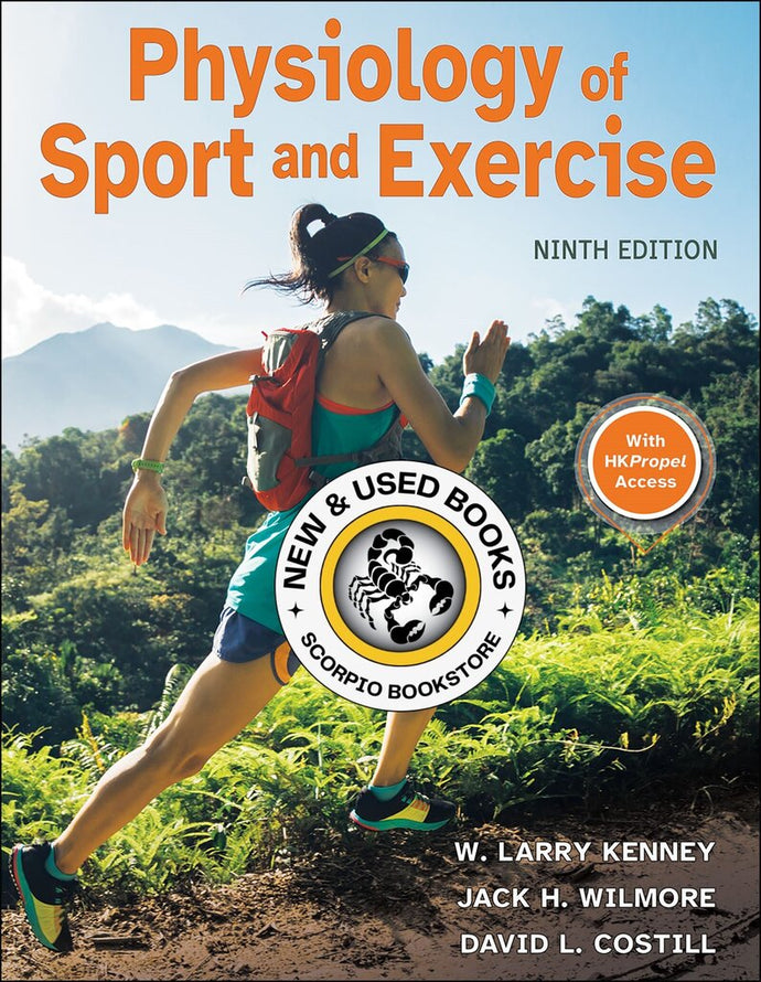 *PRE-ORDER, APPROX 2-4 BUSINESS DAYS* Physiology of Sport and Exercise 9th Edition by W. Larry Kenney 9781718228429 [ZZ]