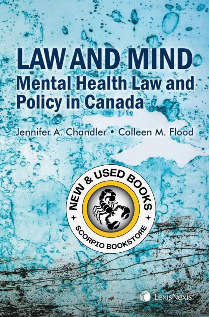 *PRE-ORDER, APPROX 7-10 BUSINESS DAYS* Law and Mind by Jennifer A. Chandler 9780433486688 [ZZ]