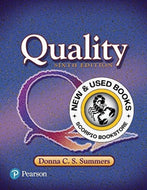 *PRE-ORDER, APPROX 7-14 BUSINESS DAYS, print-on-demand* Quality 6th Edition by Donna Summers 9780134413273 [ZZ]