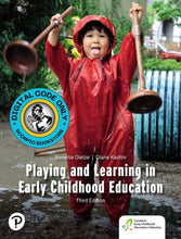 Load image into Gallery viewer, Pearson eText for Playing and Learning in Early Childhood Education (6 Months) 3rd edition by Beverlie Dietze 9780137674244 (DIGITAL)
