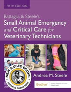 *PRE-ORDER, APPROX 2-4 BUSINESS DAYS* Battaglia and Steele's Small Animal Emergency and Critical Care for Veterinary Technicians 5th Edition by Andrea M. Steele 9780443278266 [ZZ]
