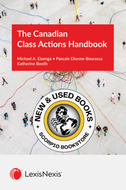 *PRE-ORDER, APPROX 4-6 BUSINESS DAYS* The Canadian Class Actions Handbook by Michael A. Eizenga 9780433539179 [ZZ]