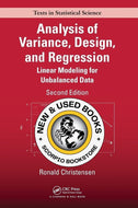 *PRE-ORDER, APPROX 5-7 BUSINESS DAYS, print-on-demand* Analysis of Variance, Design, and Regression 2nd Edition by Ronald Christensen 9781498730143 [ZZ]