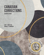 Canadian Corrections 7th Edition by Curt T. Griffiths 9781774627839 *143f [ZZ]