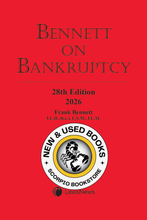Load image into Gallery viewer, *PRE-ORDER, APPROX 4-6 BUSINESS DAYS* Bennett on Bankruptcy 28th Edition 2026 (Volume 1) + Companion Volume (Volume 2) by Frank Bennett 9780433539377 [ZZ]
