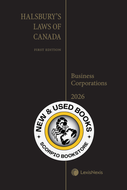 *PRE-ORDER, APPROX 4-6 BUSINESS DAYS* Halsbury's Laws of Canada 1st Edition by Maurice Coombs 9780433539292 [ZZ]
