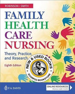 *PRE-ORDER, APPROX 7-10 BUSINESS DAYS* Family Health Care Nursing 8th Edition by Melissa Robinson 9781719652018 [ZZ]